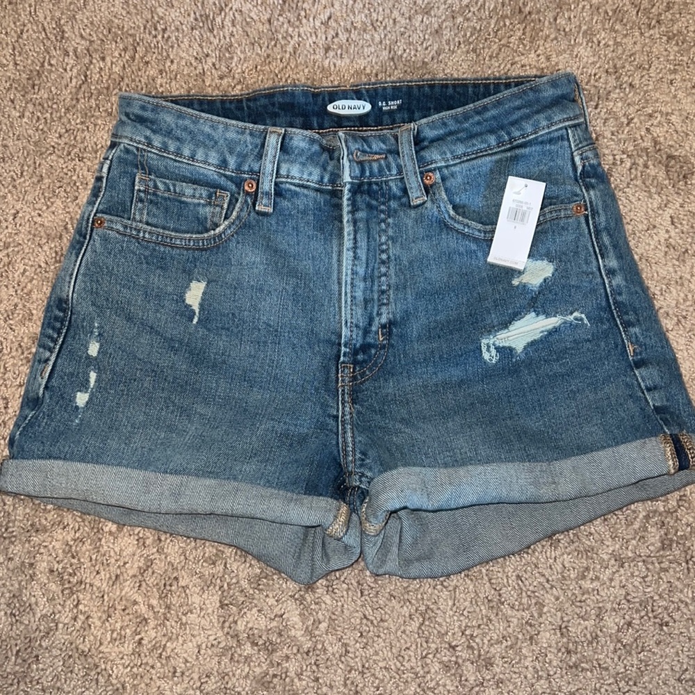 Old Navy high waisted jean shorts